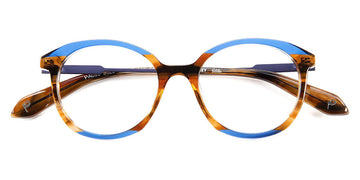 J.F. Rey® PA090 JFR PA090 9020 47 - 9020 Brown/Blue Eyeglasses