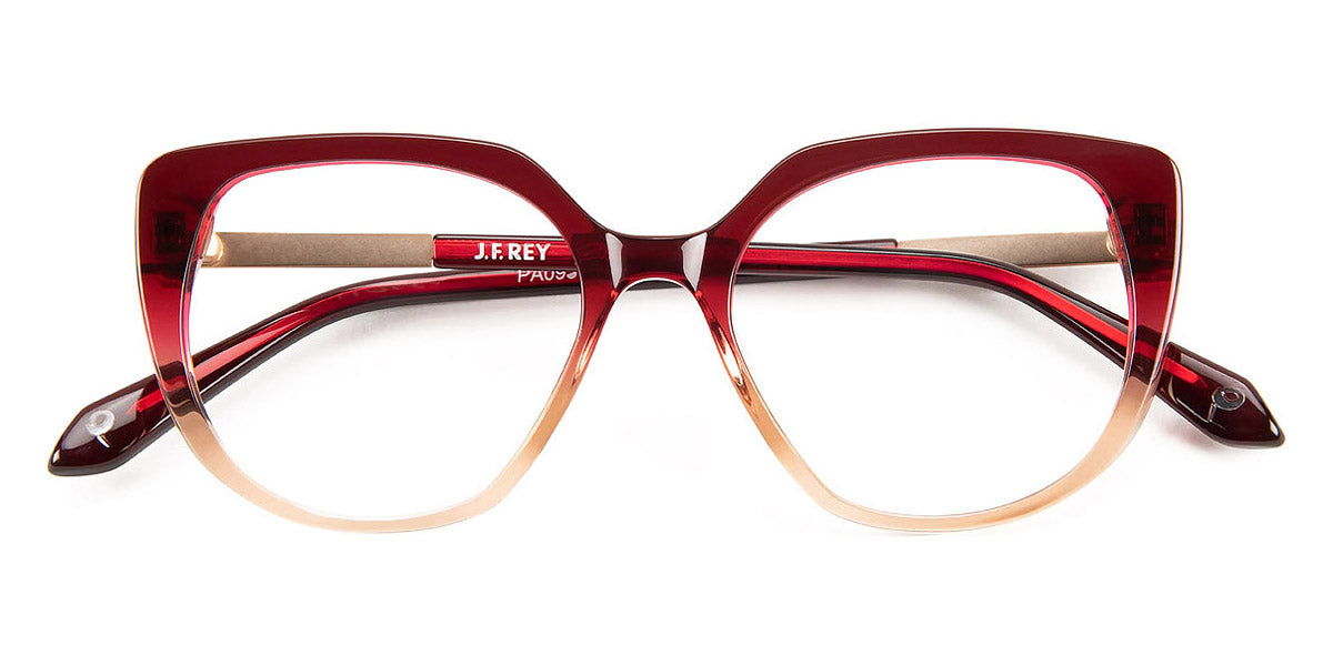 J.F. Rey® PA093 JFR PA093 3050 48 - 3050 Gradient Red/Gold Eyeglasses