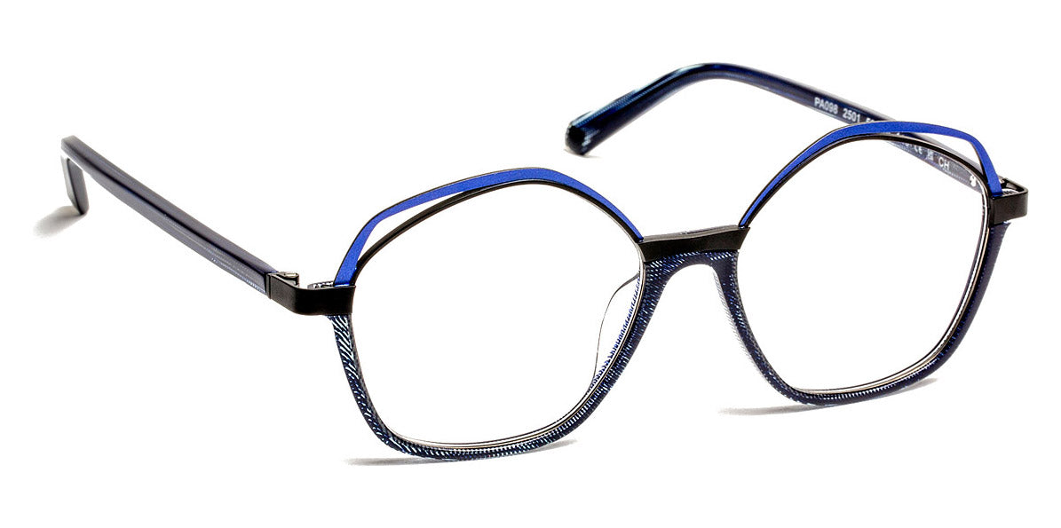 J.F. Rey® PA098 JFR PA098 2501 50 - 2501 Blue Green/Black Eyeglasses