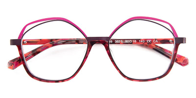 J.F. Rey® PA098 JFR PA098 3575 50 - 3575 Demi Red/Plum/Pink Eyeglasses