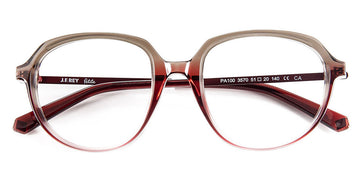 J.F. Rey® PA100 JFR PA100 3570 51 - 3570 Gradient Burgundy/Black Eyeglasses