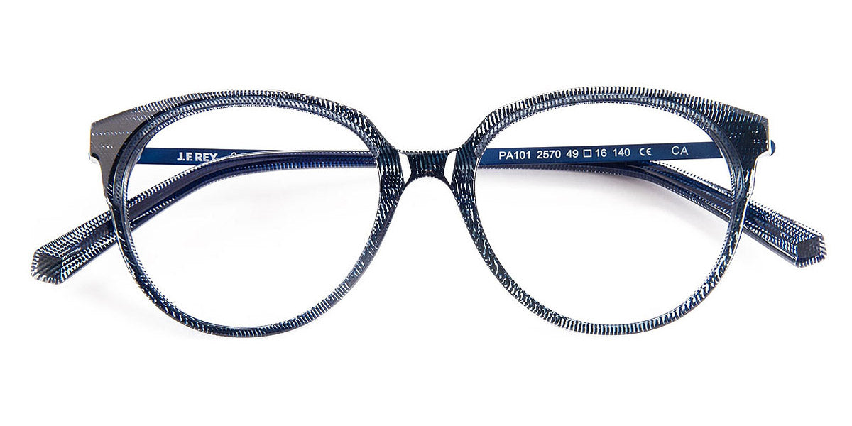 J.F. Rey® PA101 JFR PA101 2570 49 - 2570 Blue Pixel/Navy/Black Eyeglasses