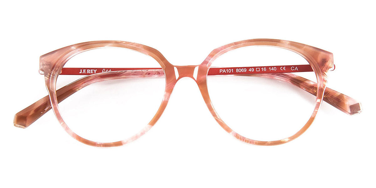 J.F. Rey® PA101 JFR PA101 8069 49 - 8069 Demi Pink/Blush/Cream Eyeglasses