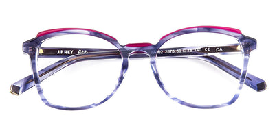 J.F. Rey® PA102 JFR PA102 2575 50 - 2575 Blue Wave/Plum Eyeglasses