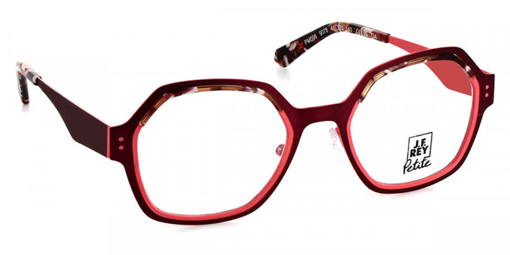 J.F. Rey® PM098 JFR PM098 9075 48 - 9075 Purple/Demi/Red Eyeglasses