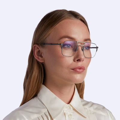 Movitra® Joe MOV Joe Gun / Rose Gold 52 - Gun / Rose Gold Eyeglasses