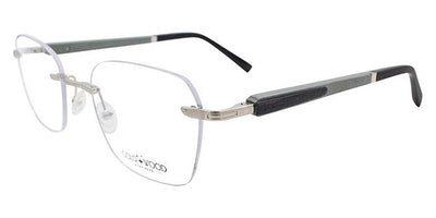 Gold & Wood® KUMA 02 G&W KUMA 02 NmGe-m 74  - 02-K27-A80-NmGe Col 74 Ruthenium BRUSHED Eyeglasses