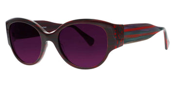 Lafont® Mediterranee LAF MEDITERRANEE 6080 53 - Red 6080 Sunglasses