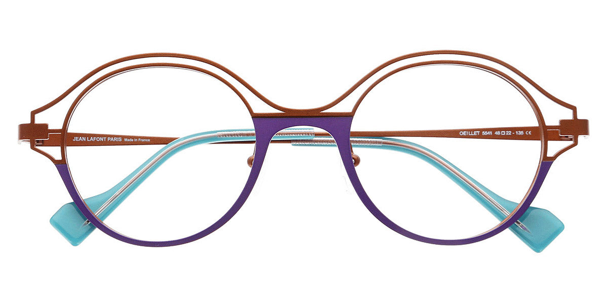 Lafont® Oeillet LAF OEILLET 5541 48 - Brown Eyeglasses