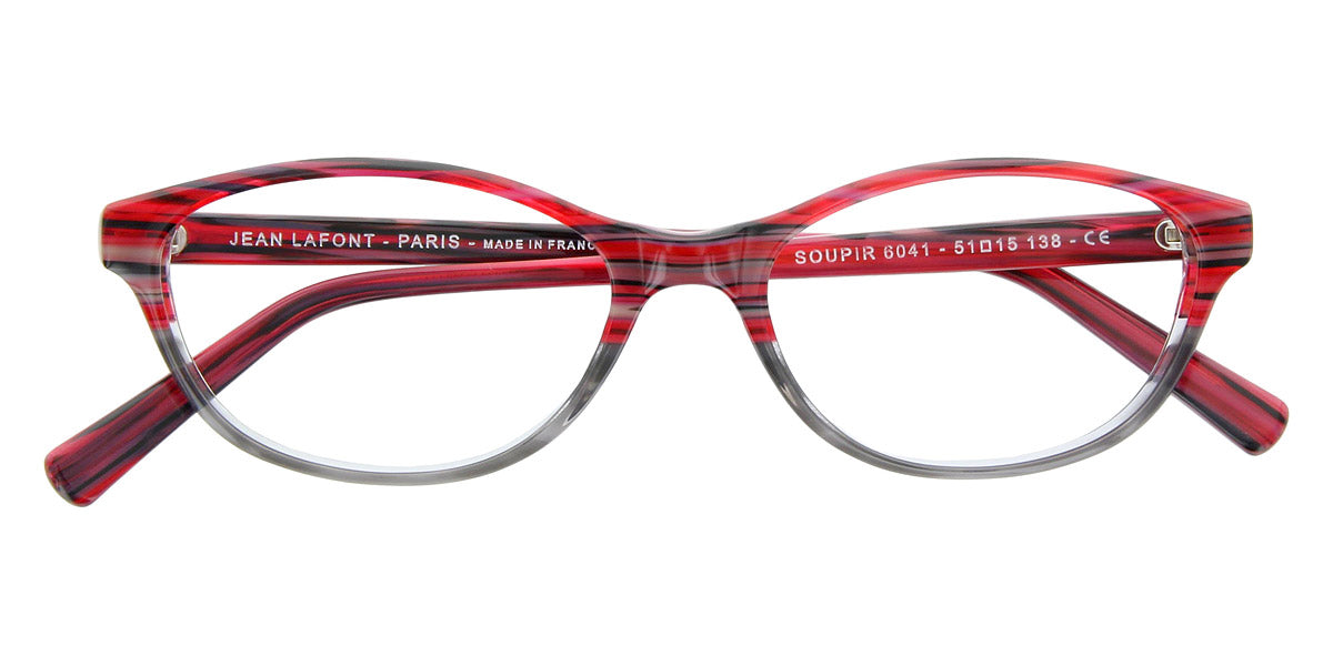 Lafont® Soupir LF SOUPIR 6041 51 - Red 6041  Eyeglasses 