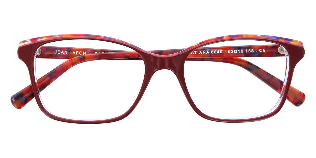 Lafont® Tatiana LAF TATIANA 6040 52 - Red 6040 Eyeglasses