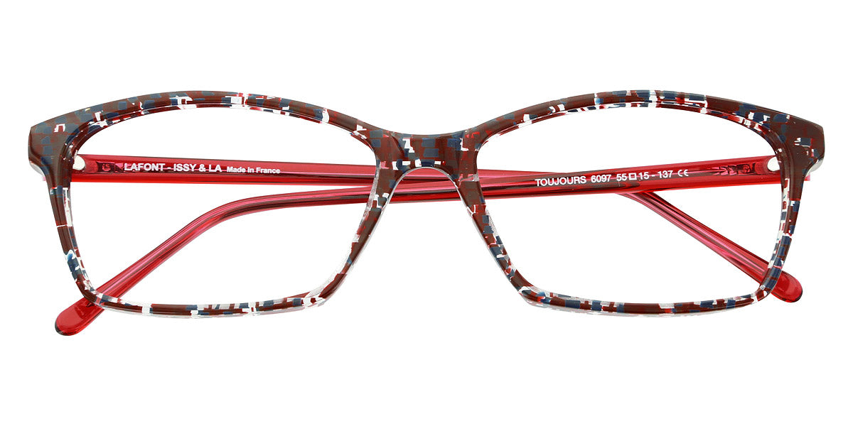 Lafont® Toujours LF TOUJOURS 6097 55 - Red 6097  Eyeglasses 