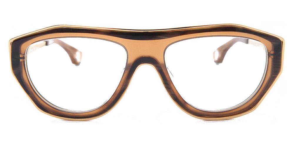 Blake Kuwahara® LARSEN BLK LARSEN TAN 57 - TAN Eyeglasses