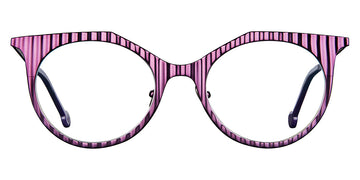 L.A.Eyeworks® LEAN-TO LA LEAN-TO 463 51 - Deep Eggplant Satin Eyeglasses