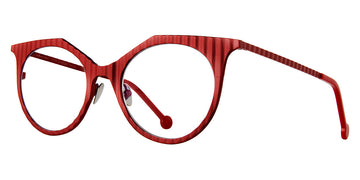 L.A.Eyeworks® LEAN-TO LA LEAN-TO 501 51 - Brick Red Eyeglasses