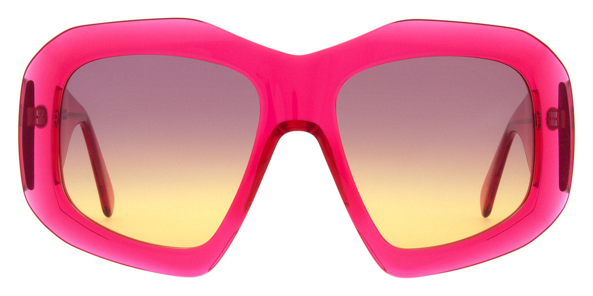 Andy Wolf® Linden Sun ANW Linden Sun d 56 - Yellow/Violet Sunglasses