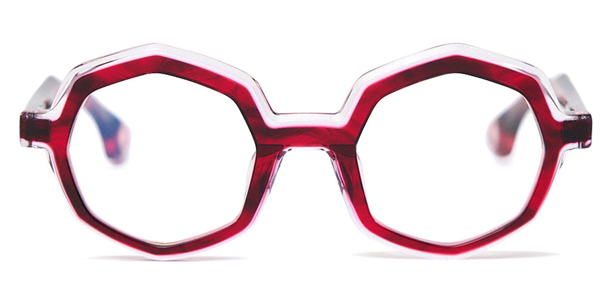 Blake Kuwahara® LOOS BLK LOOS RED HORN 48 - Red Horn Eyeglasses