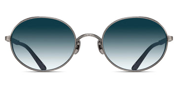 Matsuda® M3137 MTD M3139 Antique Silver/Blue Lacquer/Blue Gradient 51 - Antique Silver/Blue Lacquer / Blue Gradient Sunglasses