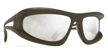 Mykita® MARFA MYK MARFA MD31 Safari Green / Silver Shield 70 - MD31 Safari Green / Silver Shield Sunglasses