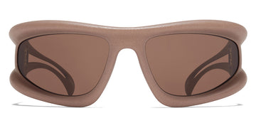 Mykita® MARFA MYK MARFA MD37 Cashmere Grey / Cedar Brown Shield 70 - MD37 Cashmere Grey / Cedar Brown Shield Sunglasses