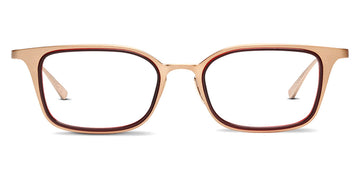 SALT.® MASON-V SAL MASON-V MHHG 50 - Matte Honey/Honey Gold with Redwood Inserts Eyeglasses