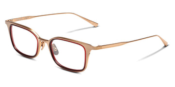 SALT.® MASON-V SAL MASON-V MHHG 50 - Matte Honey/Honey Gold with Redwood Inserts Eyeglasses