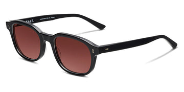 SALT.® MAYER SUN SE SAL MAYER SUN SE MBK 52 - Matte Black/Polarized Glass Crimson Lens Sunglasses