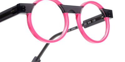 Sabine Be® Mini Be Cartoon SB Mini Be Cartoon 638 43 - Shiny Neon Pink / Shiny Opal Gray Eyeglasses