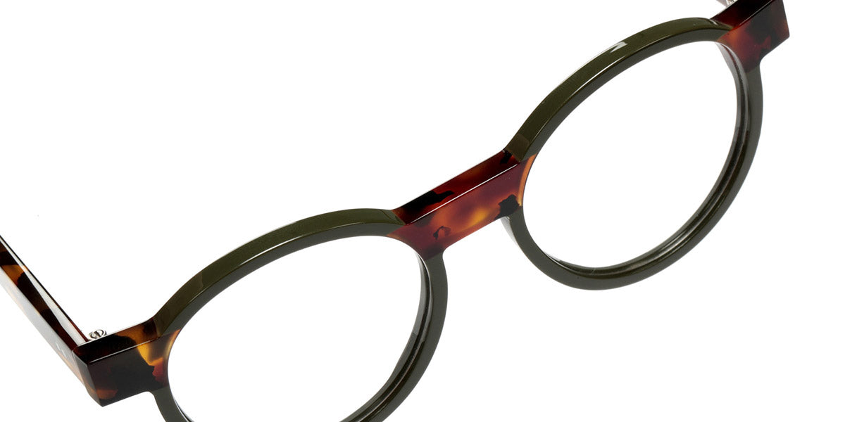 Sabine Be® Mini Be Clever SB Mini Be Clever 633 45 - Shiny Khaki / Shiny Tawny Scale Eyeglasses