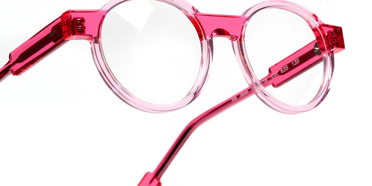 Sabine Be® Mini Be Clever SB Mini Be Clever 635 45 - Shiny Translucent Pastel Pink / Shiny Translucent Pink Eyeglasses