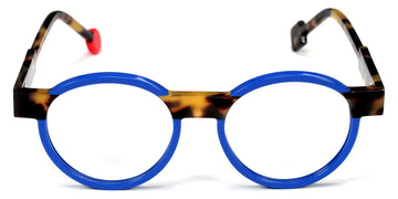 Sabine Be® Mini Be Clever SB Mini Be Clever 621 45 - Shiny Majorelle Blue / Shiny Tokyo Tortoiseshell Eyeglasses