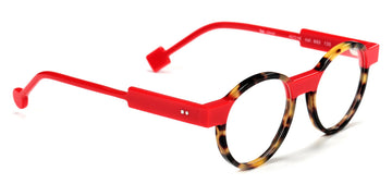 Sabine Be® Mini Be Clever SB Mini Be Clever 693 45 - Shiny Tokyo Tortoiseshell / Shiny Red Eyeglasses