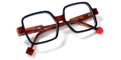 Sabine Be® Mini Be Clush SB Mini Be Clush 627 49 - Shiny Midnight Blue / Shiny Blonde Tortoiseshell Eyeglasses