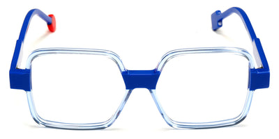 Sabine Be® Mini Be Clush SB Mini Be Clush 697 49 - Shiny Translucent Light Blue / Shiny Majorelle Blue Eyeglasses