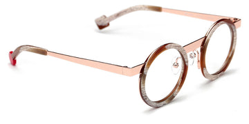 Sabine Be® Mini Be Gipsy SB Mini Be Gipsy 351 39 - Shiny Vintage Horn / Polished Rose Gold Eyeglasses