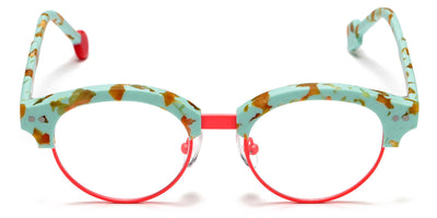 Sabine Be® Mini Be Master Pantos SB Mini Be Master Pantos 592 45 - Matt Marbled Turquoise / Satin Neon Orange Eyeglasses