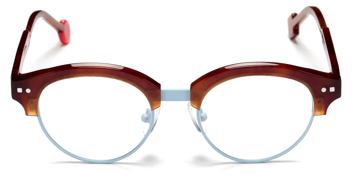 Sabine Be® Mini Be Master Pantos SB Mini Be Master Pantos 593 45 - Shiny Tortoise Blonde / Satin Baby Blue Eyeglasses