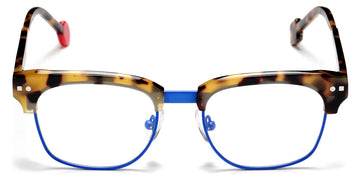 Sabine Be® Mini Be Master Square SB Mini Be Master Square 553 45 - Shiny Tokyo Tortoise / Satin Blue Majorelle Eyeglasses