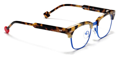 Sabine Be® Mini Be Master Square SB Mini Be Master Square 553 45 - Shiny Tokyo Tortoise / Satin Blue Majorelle Eyeglasses