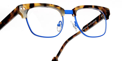 Sabine Be® Mini Be Master Square SB Mini Be Master Square 553 45 - Shiny Tokyo Tortoise / Satin Blue Majorelle Eyeglasses