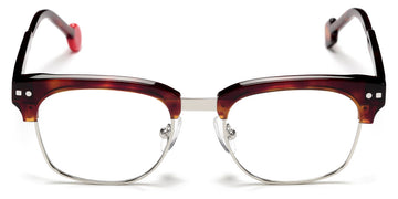 Sabine Be® Mini Be Master Square SB Mini Be Master Square 589 45 - Shiny Cherry Tortoise / Polished Palladium Eyeglasses