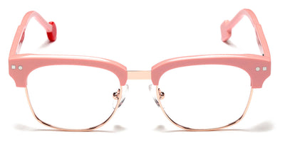 Sabine Be® Mini Be Master Square SB Mini Be Master Square 590 45 - Shiny Peach Solid / Polished Rose Gold Eyeglasses