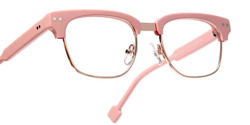 Sabine Be® Mini Be Master Square SB Mini Be Master Square 590 45 - Shiny Peach Solid / Polished Rose Gold Eyeglasses