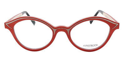 Gold & Wood® MYA G&W MYA 62 47 - 62 - Graphywood/Coral Bolivar/White Curly Maple Eyeglasses