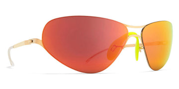 Mykita® ALPINE MYK ALPINE Glossy Gold/Orange Flash 0 - Glossy Gold/Orange Flash Sunglasses