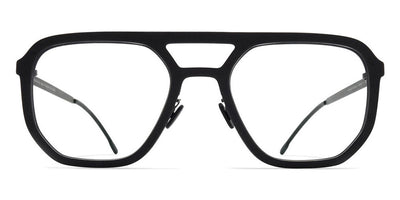 Mykita® DALUR MYK DALUR MH6-Pitch Black/Black 50 - MH6-Pitch Black/Black Eyeglasses
