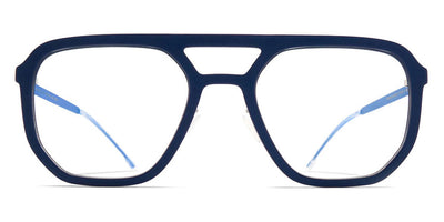 Mykita® DALUR MYK DALUR MHL3 Navy/Silver/Yale Blue 50 - MHL3 Navy/Silver/Yale Blue Eyeglasses
