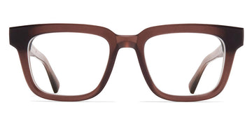 Mykita® LAMIN MYK LAMIN C199-Chilled Raw Maroon/Shiny Silver 47 - C199-Chilled Raw Maroon/Shiny Silver Eyeglasses
