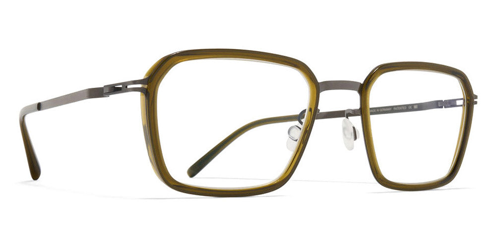 Mykita® LAURI MYK LAURI A67-Graphite/Peridot 41 - A67-Graphite/Peridot Eyeglasses
