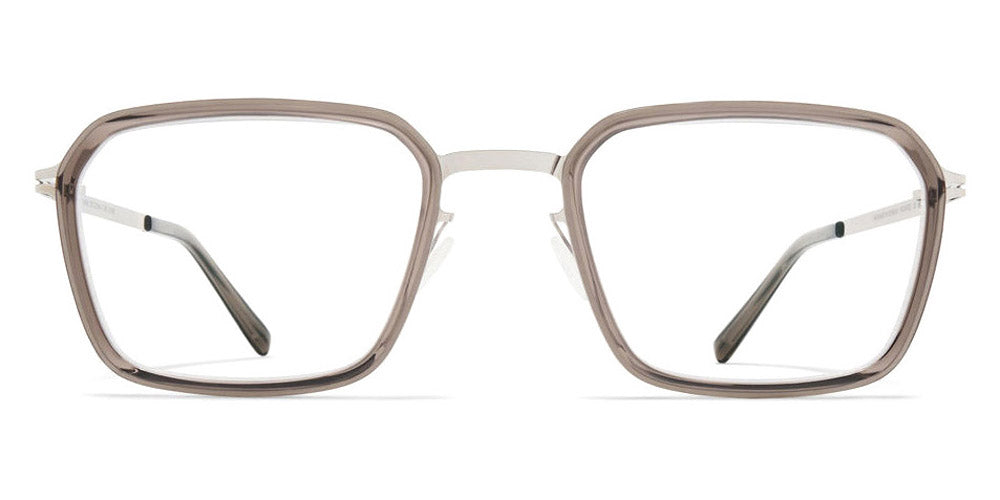 Mykita® LAURI MYK LAURI A74 Shiny Silver/Clear Ash 41 - A74 Shiny Silver/Clear Ash Eyeglasses
